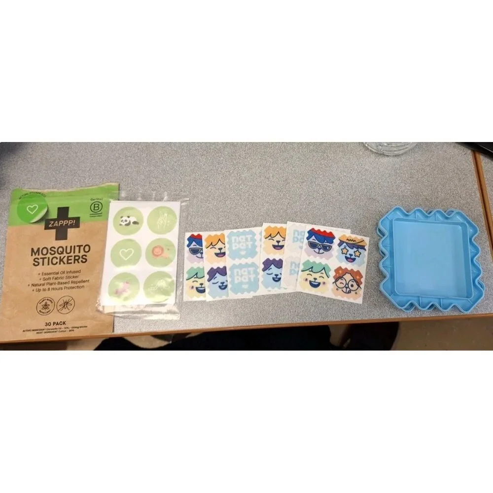 Mosquito Repellent Stickers (30+24) Patches for Kids, Natural